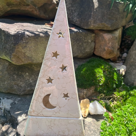 Vintage Star and Moon Cone Incense Holder - Picture 2 of 6
